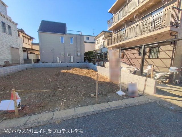 千葉県市川市南行徳２丁目の新築戸建て更地・土地写真 2026年1月8日撮影