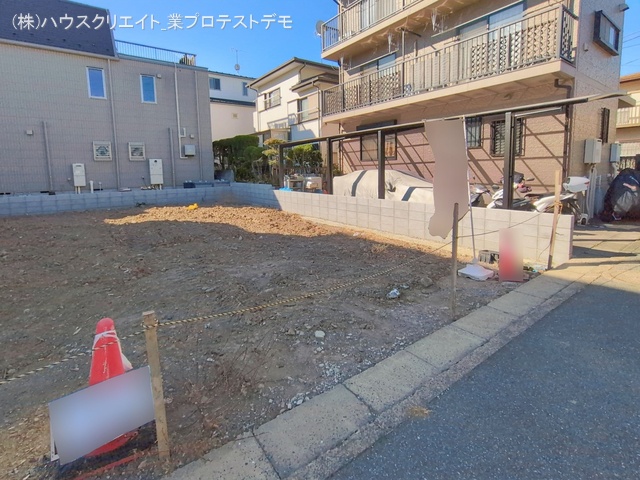 千葉県市川市南行徳２丁目の新築戸建て更地・土地写真 2026年1月28日撮影
