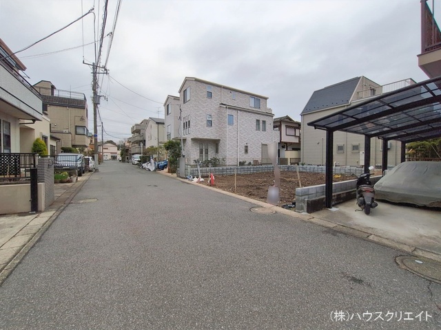 千葉県市川市南行徳２丁目の新築戸建て更地・土地写真 2026年2月25日撮影