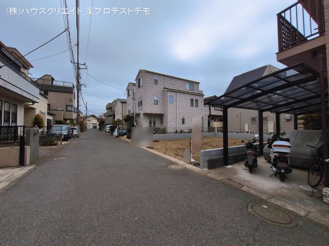 千葉県市川市南行徳２丁目の新築戸建て更地・土地写真 2026年3月16日撮影