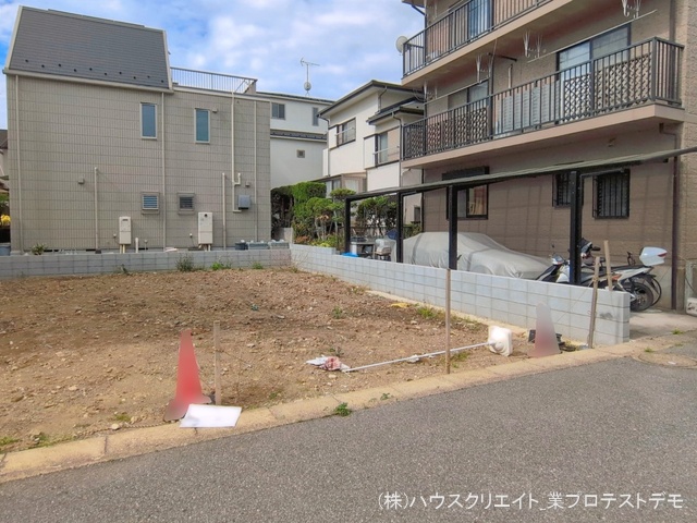 千葉県市川市南行徳２丁目の新築戸建て更地・土地写真 2026年4月14日撮影