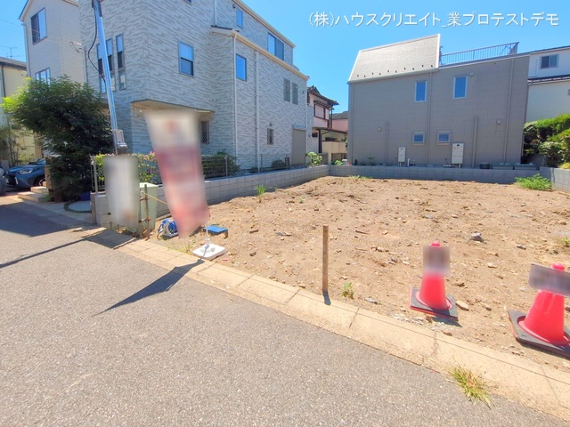 千葉県市川市南行徳２丁目の新築戸建て更地・土地写真 2025年8月14日撮影