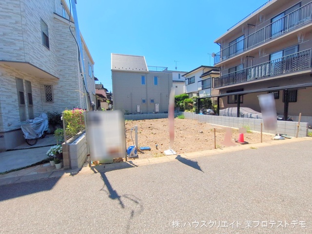 千葉県市川市南行徳２丁目の新築戸建て更地・土地写真 2025年8月14日撮影