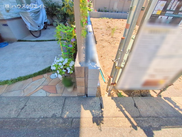 千葉県市川市南行徳２丁目の新築戸建て更地・土地写真 2025年8月14日撮影