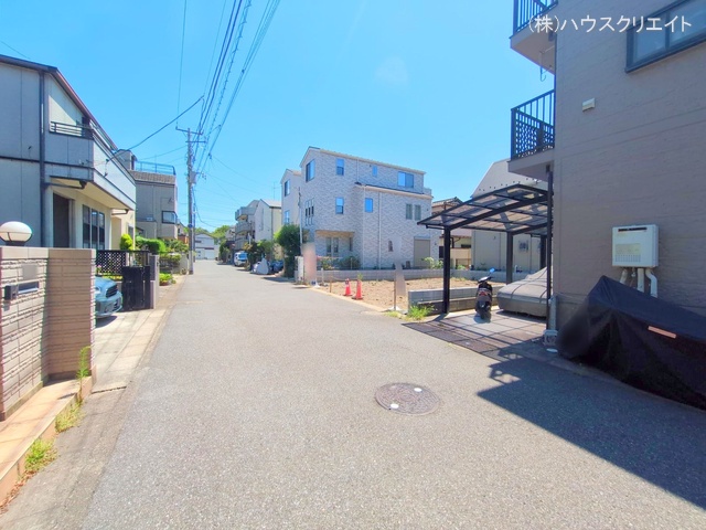 千葉県市川市南行徳２丁目の新築戸建て更地・土地写真 2025年8月14日撮影