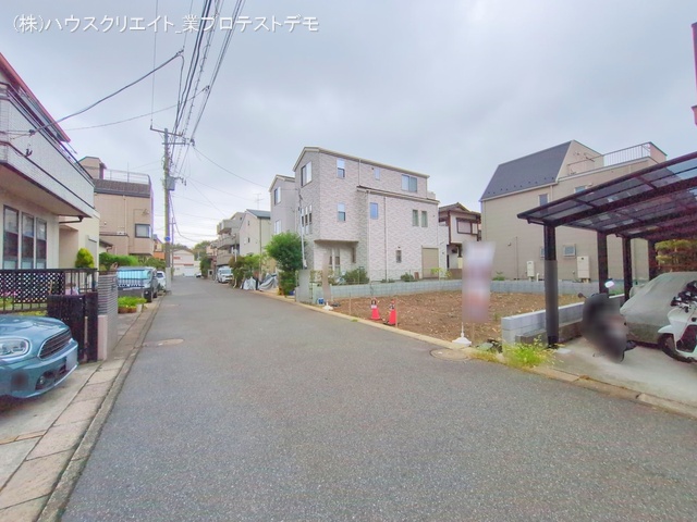 千葉県市川市南行徳２丁目の新築戸建て更地・土地写真 2025年9月3日撮影