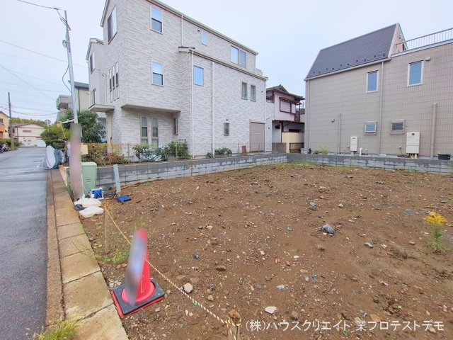 千葉県市川市南行徳２丁目の新築戸建て更地・土地写真 2025年10月19日撮影