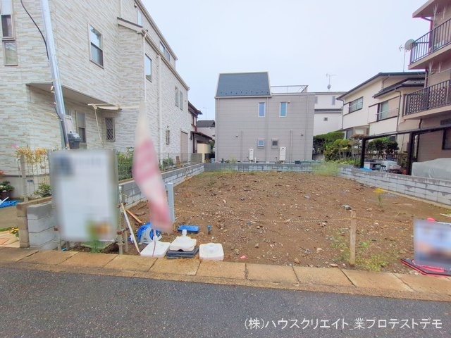 千葉県市川市南行徳２丁目の新築戸建て更地・土地写真 2025年10月19日撮影