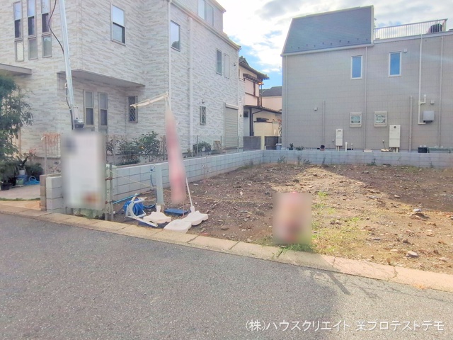 千葉県市川市南行徳２丁目の新築戸建て更地・土地写真 2025年12月15日撮影