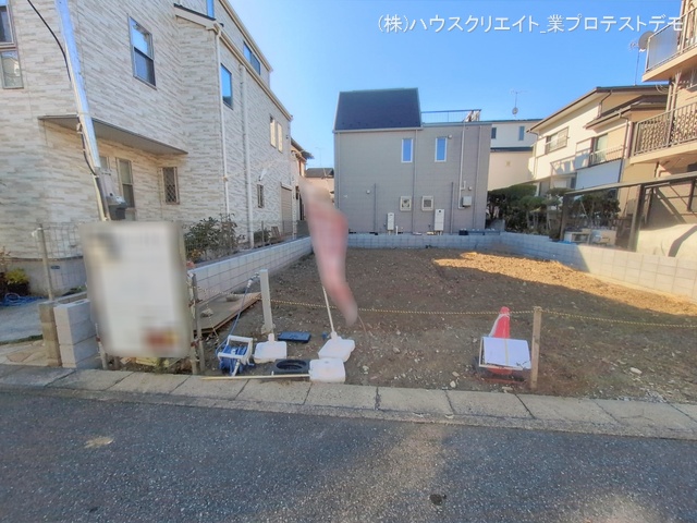 千葉県市川市南行徳２丁目の新築戸建て更地・土地写真 2026年1月8日撮影