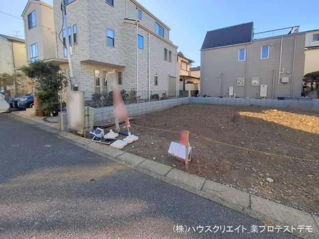 千葉県市川市南行徳２丁目の新築戸建て更地・土地写真 2026年1月8日撮影