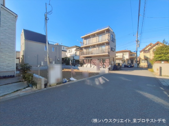 千葉県市川市南行徳２丁目の新築戸建て更地・土地写真 2026年1月8日撮影