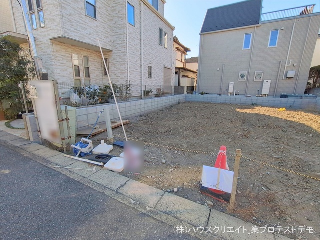 千葉県市川市南行徳２丁目の新築戸建て更地・土地写真 2026年1月28日撮影