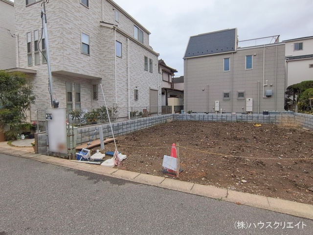 千葉県市川市南行徳２丁目の新築戸建て更地・土地写真 2026年2月25日撮影