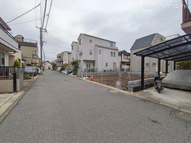 千葉県市川市南行徳２丁目の新築戸建て更地・土地写真 2026年2月25日撮影