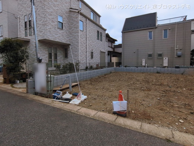 千葉県市川市南行徳２丁目の新築戸建て更地・土地写真 2026年3月16日撮影