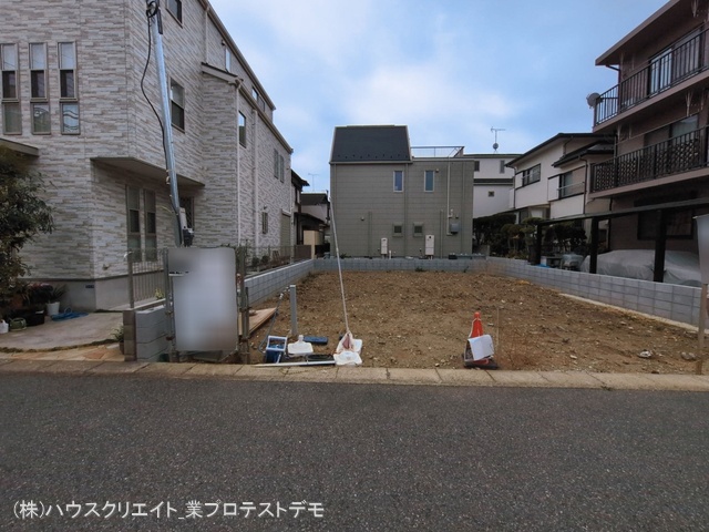 千葉県市川市南行徳２丁目の新築戸建て更地・土地写真 2026年3月16日撮影