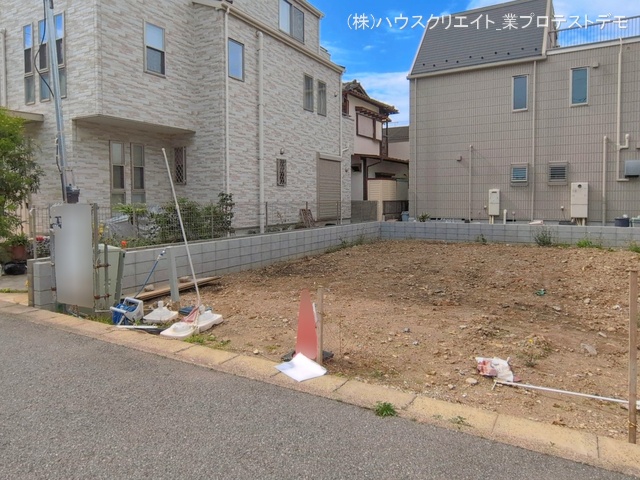 千葉県市川市南行徳２丁目の新築戸建て更地・土地写真 2026年4月14日撮影