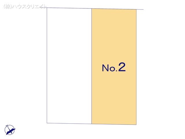 千葉県市川市南行徳２丁目の新築戸建て全体区画図 ※図面と異なる場合は現況を優先