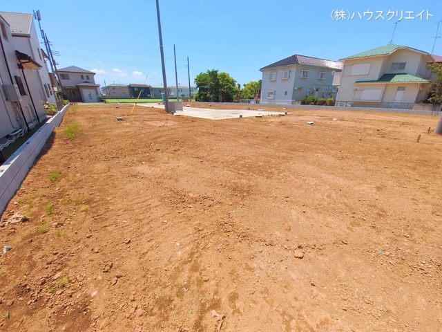 千葉県松戸市古ケ崎３丁目の新築戸建て更地・土地写真 2025年6月17日撮影