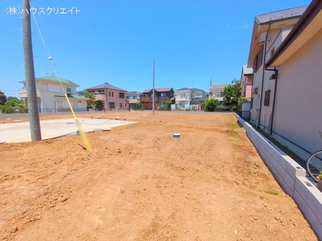 千葉県松戸市古ケ崎３丁目の新築戸建て更地・土地写真 2025年6月17日撮影