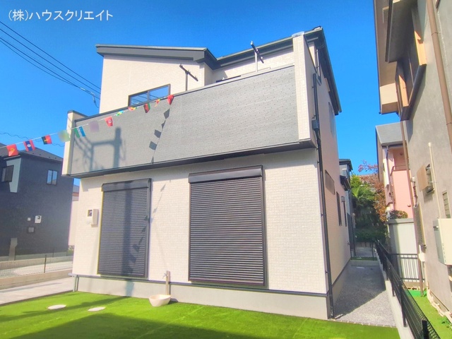 千葉県松戸市古ケ崎３丁目の新築戸建て完成写真 2025年11月18日撮影