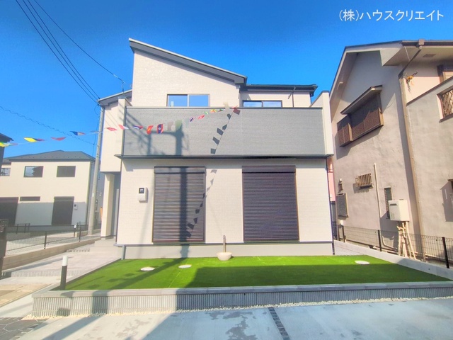 千葉県松戸市古ケ崎３丁目の新築戸建て完成写真 2025年11月18日撮影