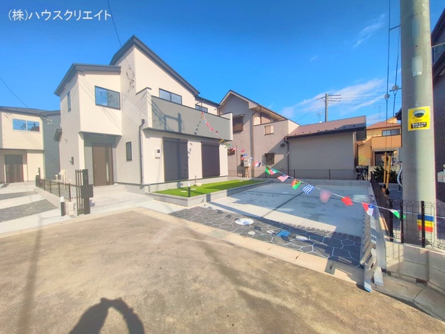 千葉県松戸市古ケ崎３丁目の新築戸建て完成写真 2025年11月18日撮影