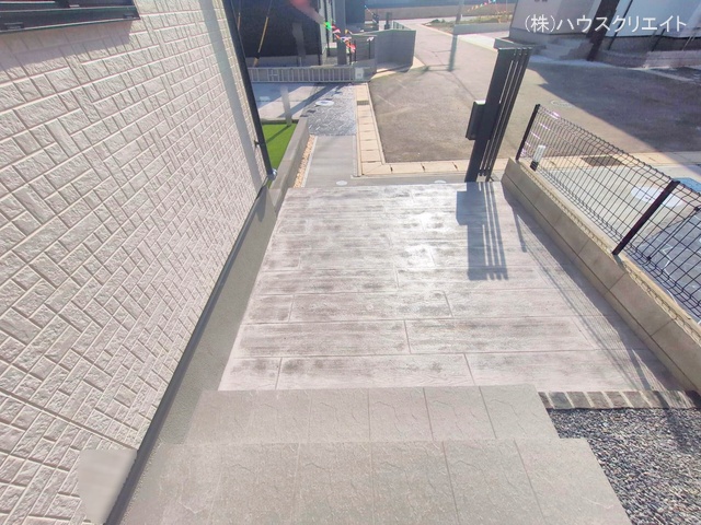 千葉県松戸市古ケ崎３丁目の新築戸建て完成写真 2025年11月18日撮影