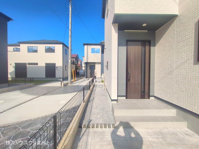 千葉県松戸市古ケ崎３丁目の新築戸建て完成写真 2025年11月18日撮影