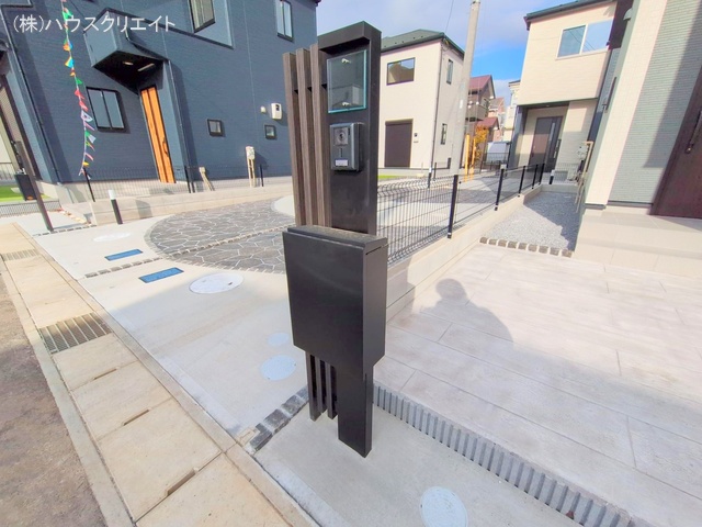 千葉県松戸市古ケ崎３丁目の新築戸建て完成写真 2025年12月18日撮影