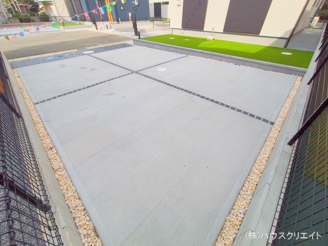 千葉県松戸市古ケ崎３丁目の新築戸建て完成写真 2025年12月18日撮影