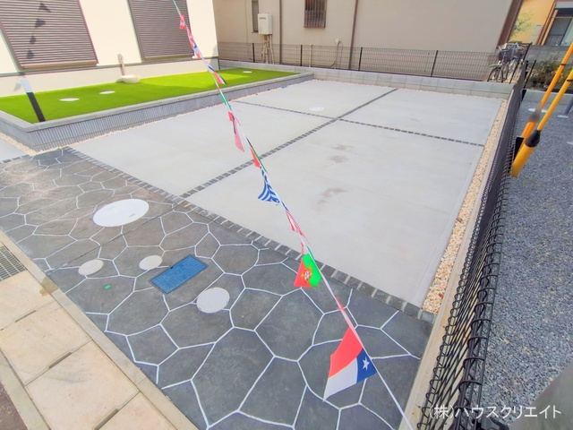 千葉県松戸市古ケ崎３丁目の新築戸建て完成写真 2025年12月18日撮影