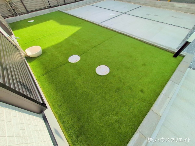 千葉県松戸市古ケ崎３丁目の新築戸建て完成写真 2025年12月18日撮影