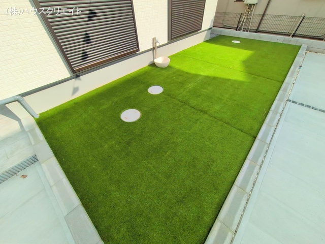 千葉県松戸市古ケ崎３丁目の新築戸建て完成写真 2025年12月18日撮影