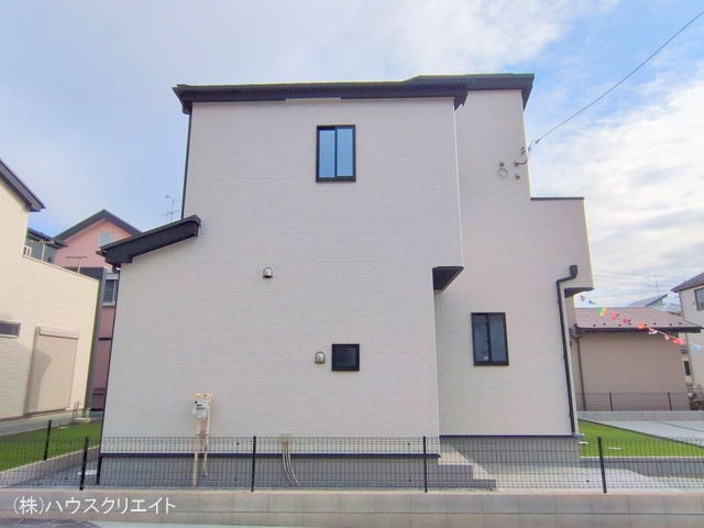 千葉県松戸市古ケ崎３丁目の新築戸建て完成写真 2025年12月18日撮影