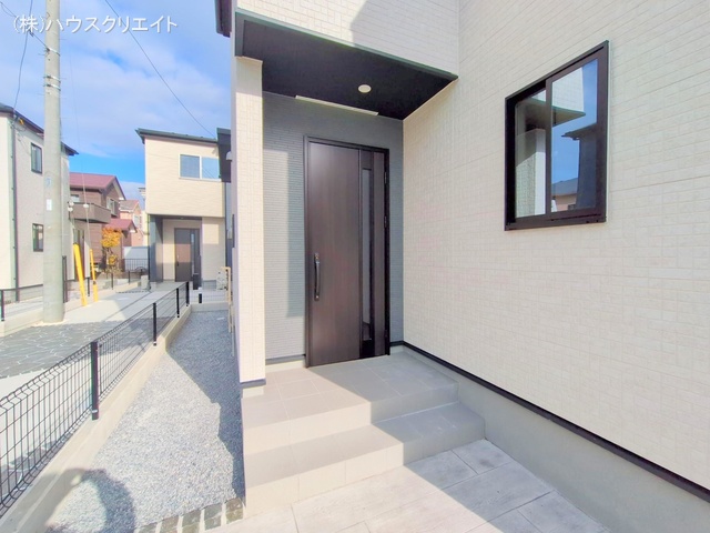 千葉県松戸市古ケ崎３丁目の新築戸建て完成写真 2025年12月18日撮影