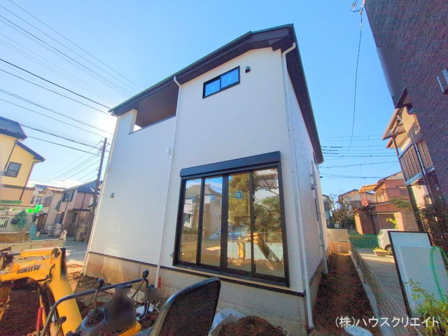 千葉県松戸市西馬橋３丁目の新築戸建て外構写真 2025年11月18日撮影