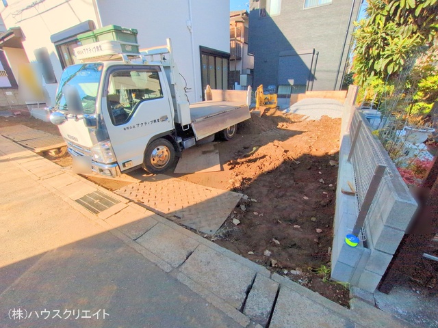 千葉県松戸市西馬橋３丁目の新築戸建て外構写真 2025年11月18日撮影