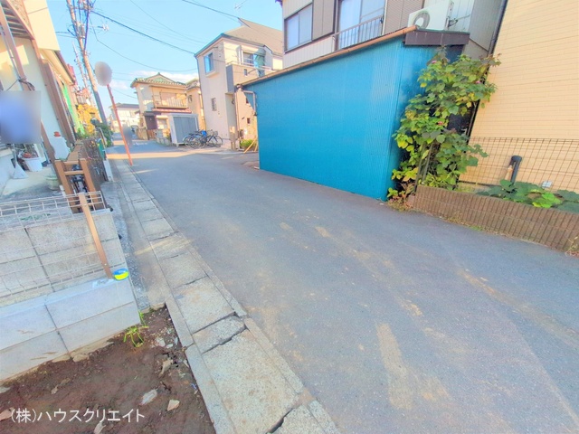 千葉県松戸市西馬橋３丁目の新築戸建て外構写真 2025年11月18日撮影