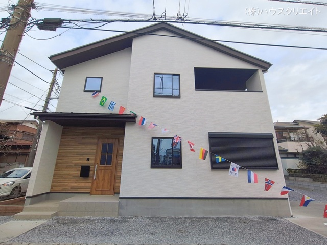 千葉県松戸市西馬橋３丁目の新築戸建て完成写真 2026年1月6日撮影