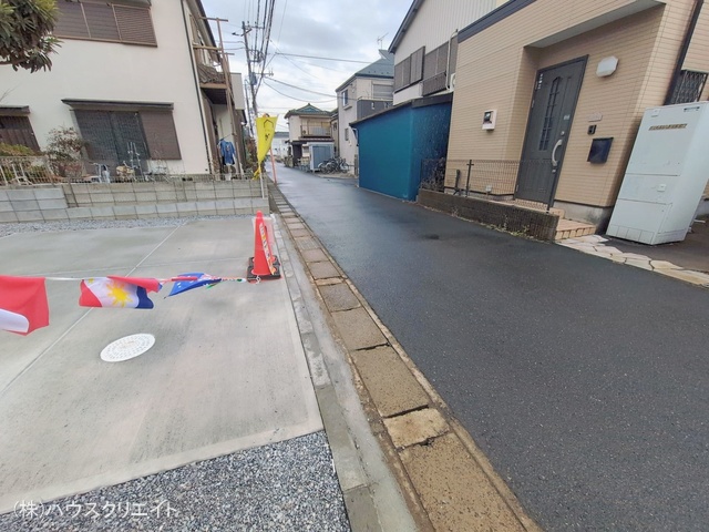 千葉県松戸市西馬橋３丁目の新築戸建て完成写真 2026年1月6日撮影