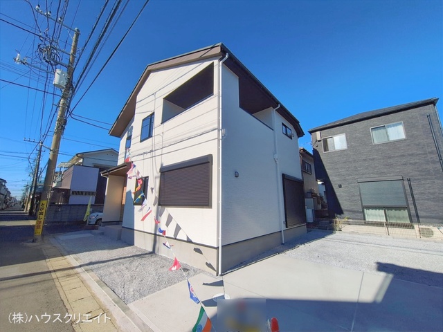 千葉県松戸市西馬橋３丁目の新築戸建て完成写真 2026年1月8日撮影