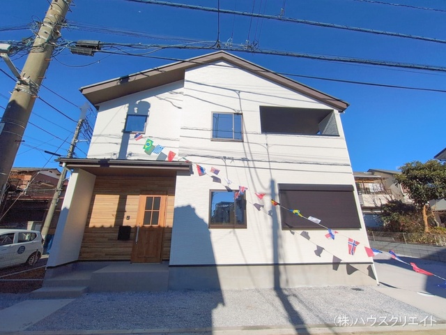 千葉県松戸市西馬橋３丁目の新築戸建て完成写真 2026年1月8日撮影