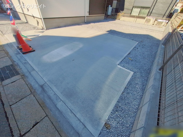 千葉県松戸市西馬橋３丁目の新築戸建て完成写真 2026年1月8日撮影