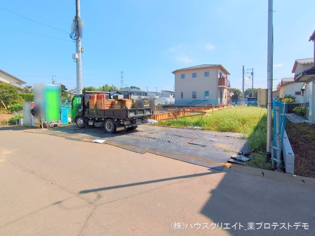 千葉県柏市大室の新築戸建て基礎写真 2025年9月16日撮影