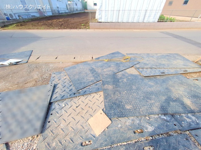 千葉県柏市大室の新築戸建て外構写真 2025年10月28日撮影