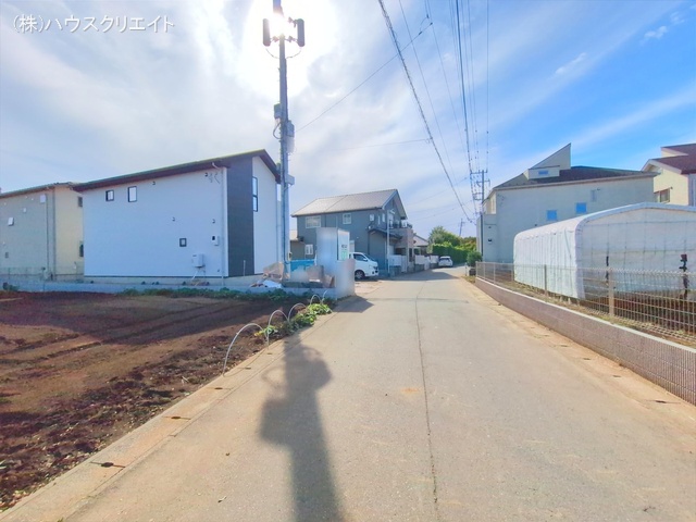 千葉県柏市大室の新築戸建て外構写真 2025年10月28日撮影