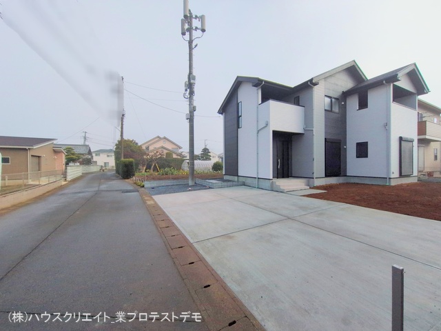 千葉県柏市大室の新築戸建て完成写真 2025年11月25日撮影