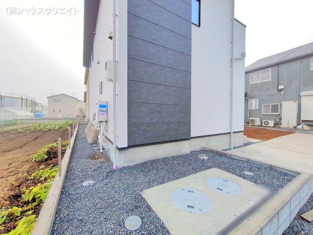 千葉県柏市大室の新築戸建て完成写真 2025年11月25日撮影